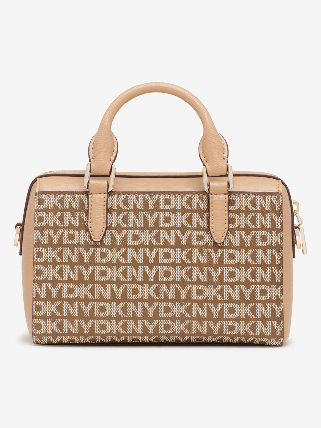 Dkny Women Brown Printed Handheld Bags