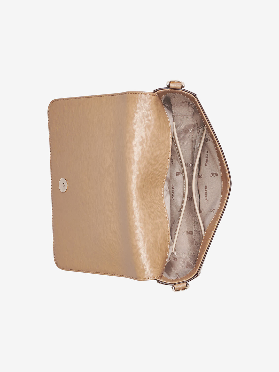 Dkny Women Brown Printed Crossbody Bags