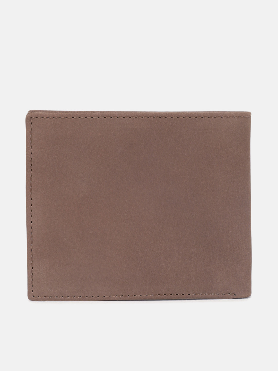 True Religion Men Brown Solid Bi-Fold Wallet