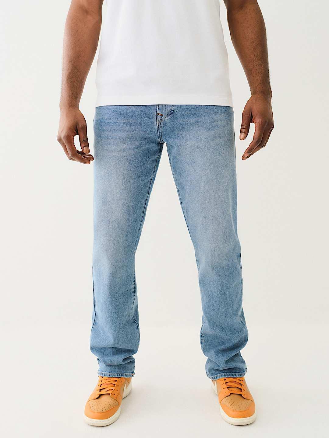 True Religion Men SN Ricky Straight Fit Medium Wash Jeans