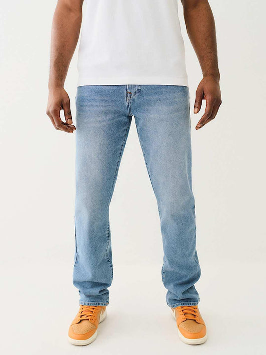 True Religion Men SN Ricky Straight Fit Medium Wash Jeans