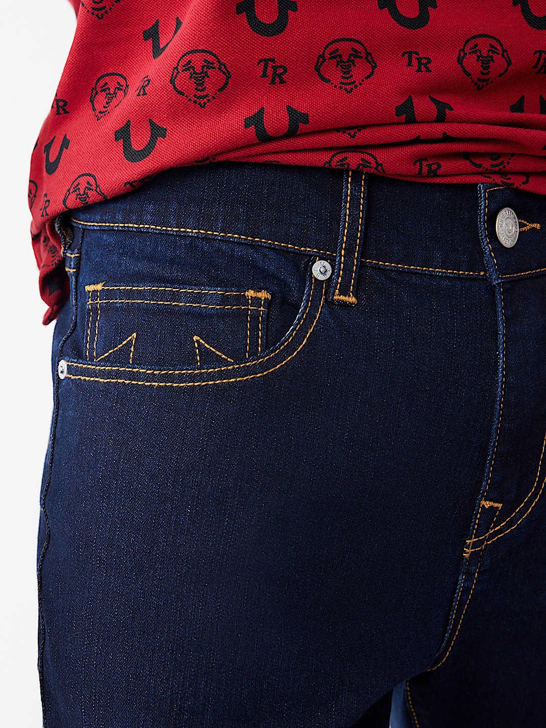 True Religion Men SN Rocco Slim Fit Dark Wash Jeans