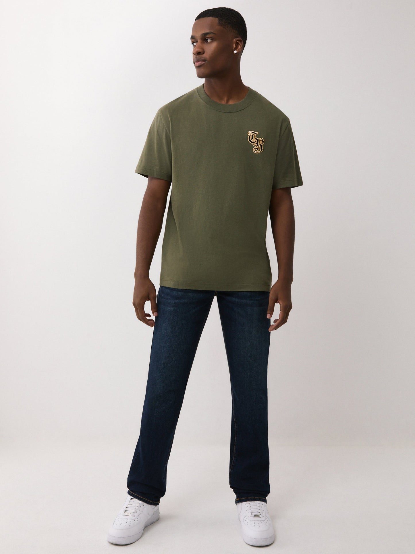 TRUE RELIGION Men RICKY SN Navy Blue Jeans