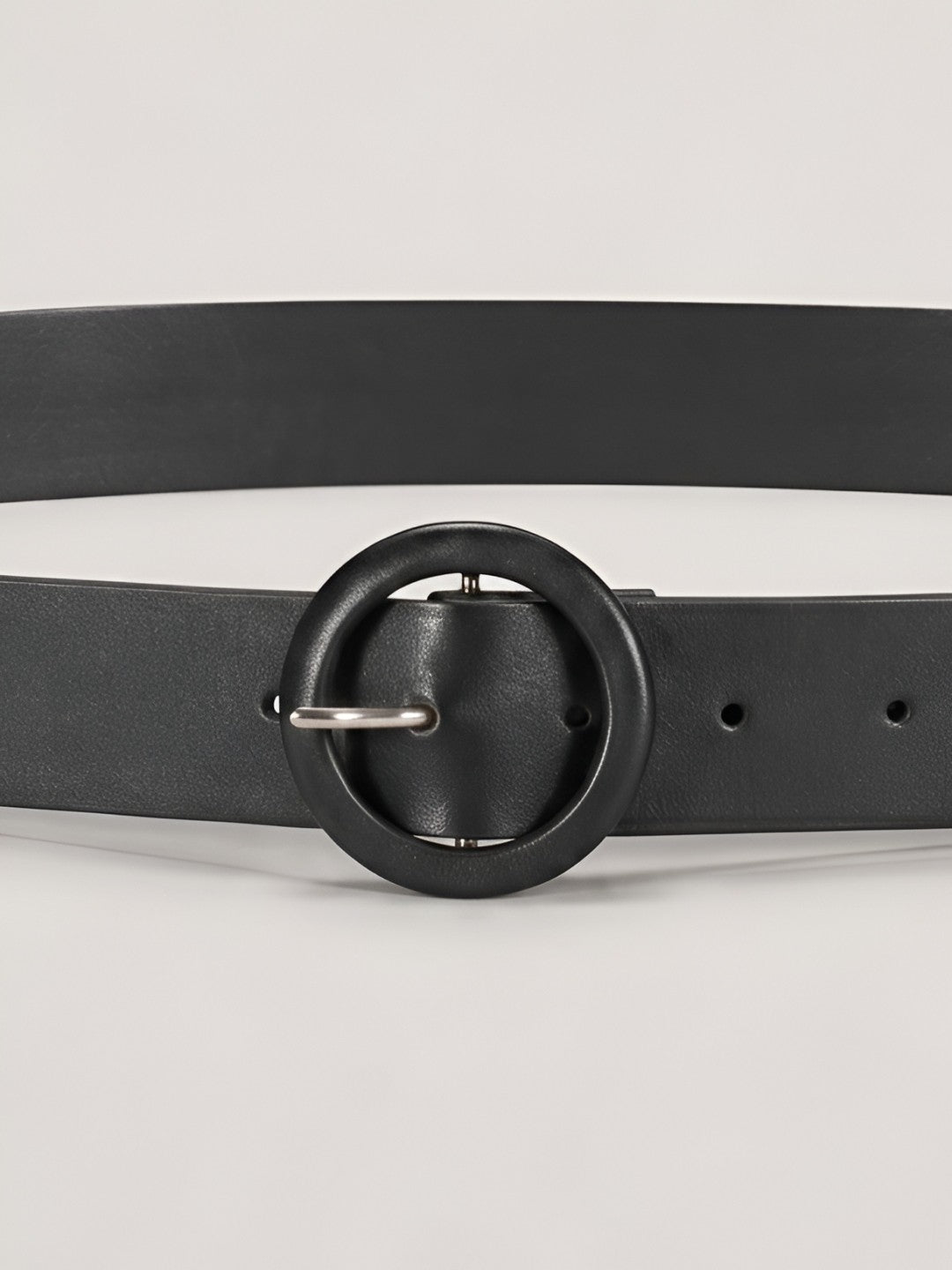 Iconic Black Pu Women Belt
