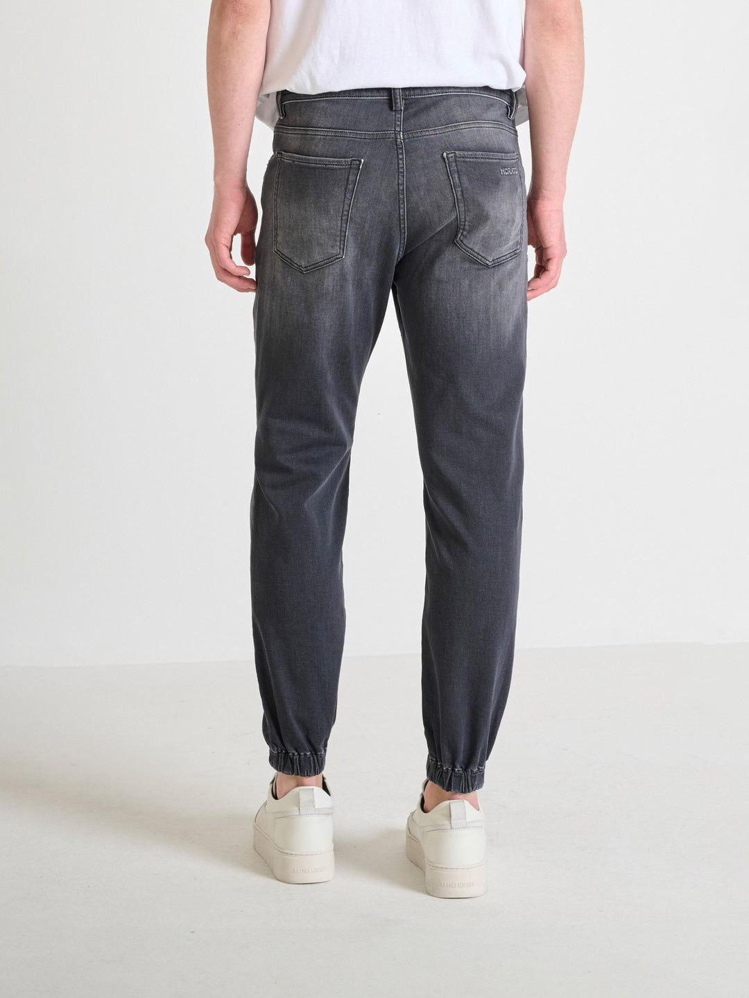 Antony Morato Mens Grey Mid Rise Skinny Fit Jeans