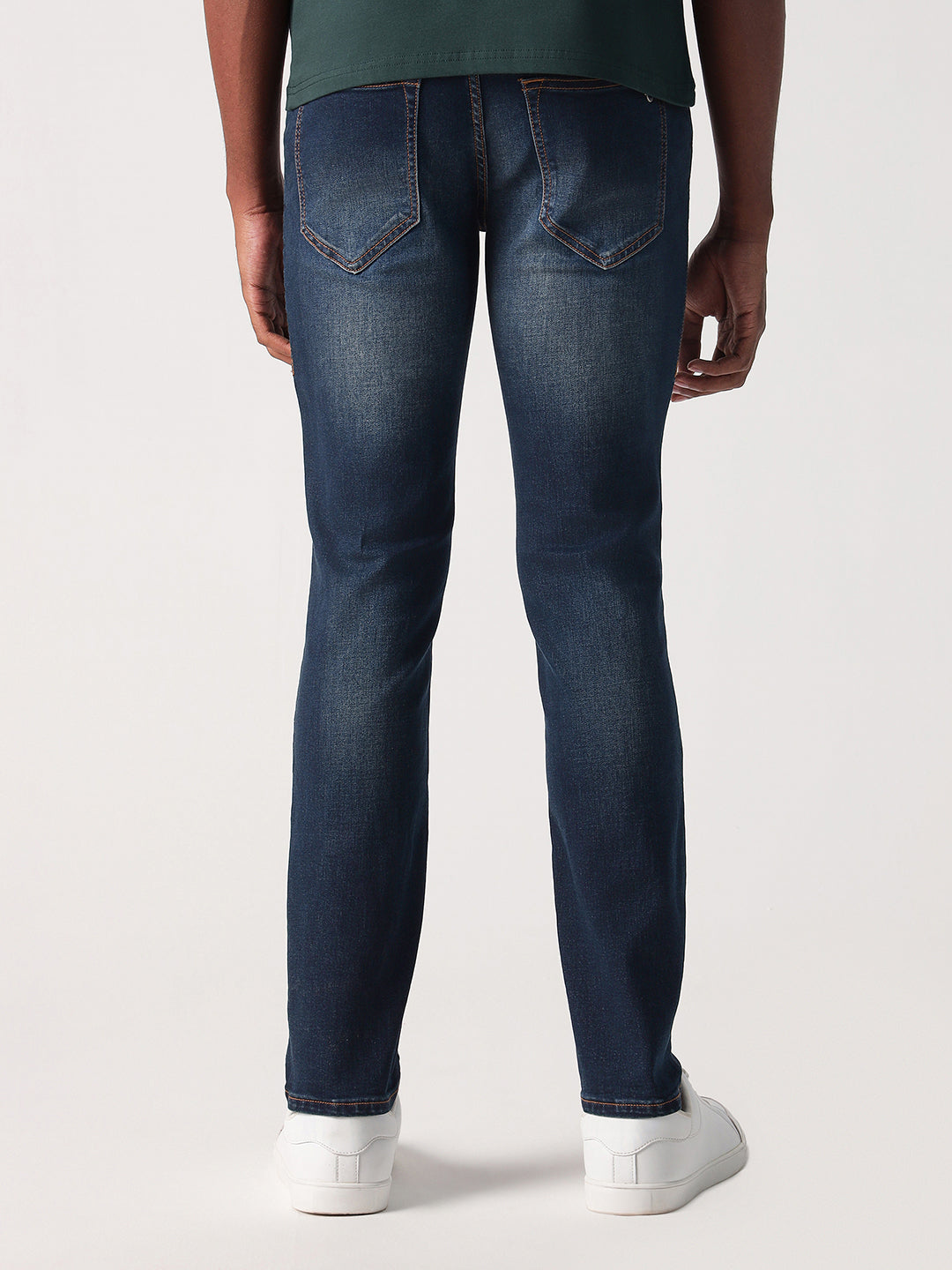 True Religion Men Metal HS Rocco Slim Fit Dark Wash Jeans