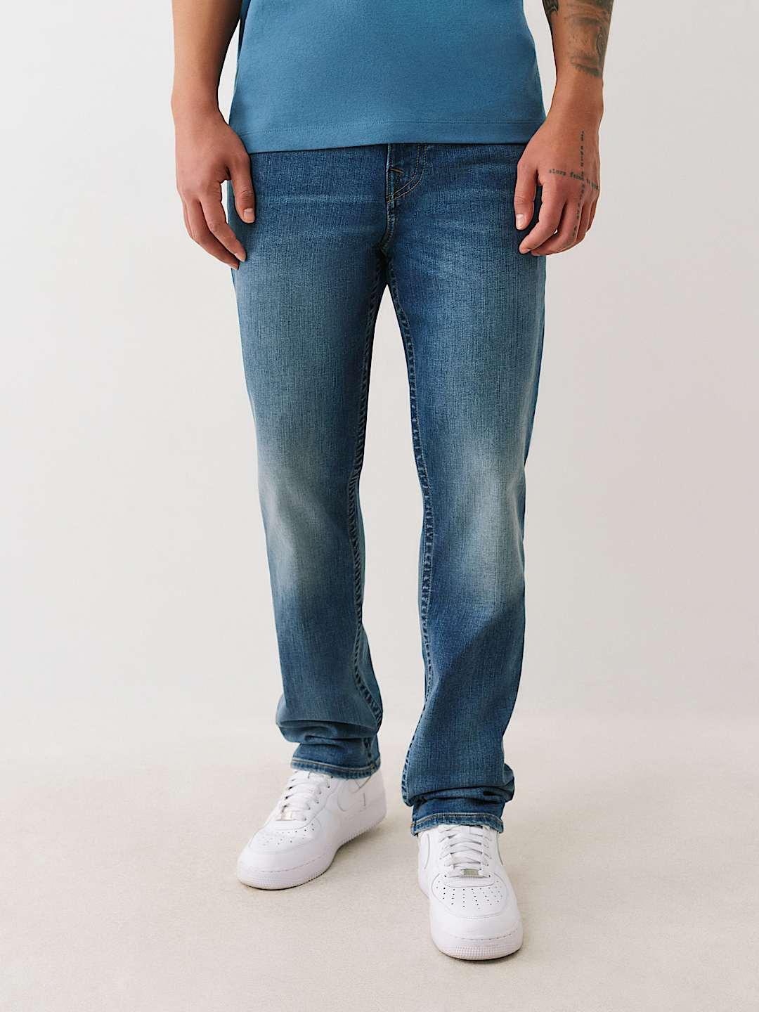 True Religion Men SN Geno Skinny Fit Medium Wash Jeans