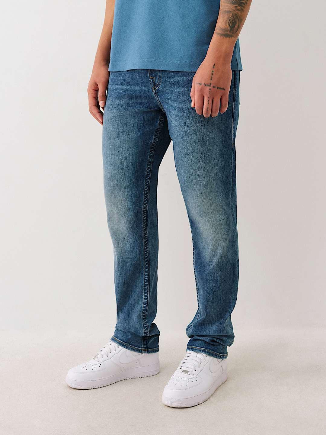 True Religion Men SN Geno Skinny Fit Medium Wash Jeans