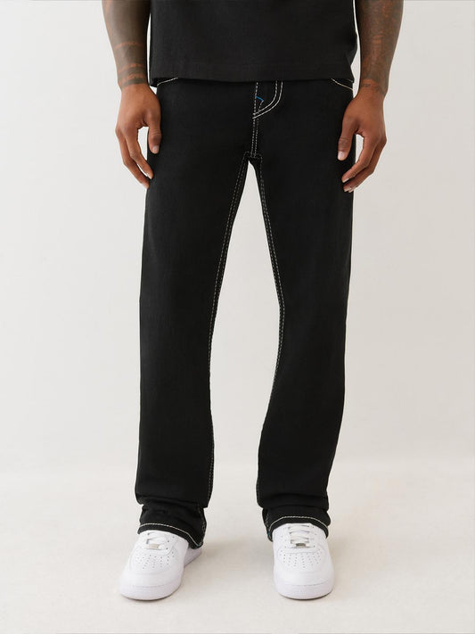 True Religion Men BIG T Billy Bootcut Fit Mid Rise Jeans