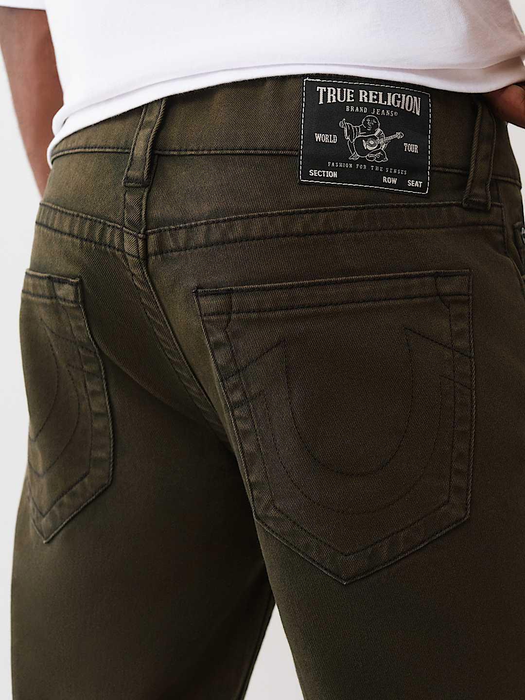 True Religion Men SN Rocco Slim Fit Mid Rise Jeans