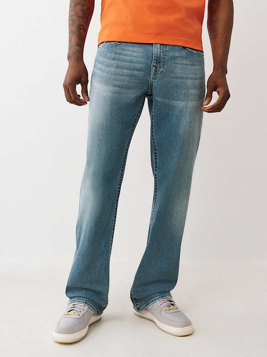 TRUE RELIGION Men BILLY SN Light Blue Jeans