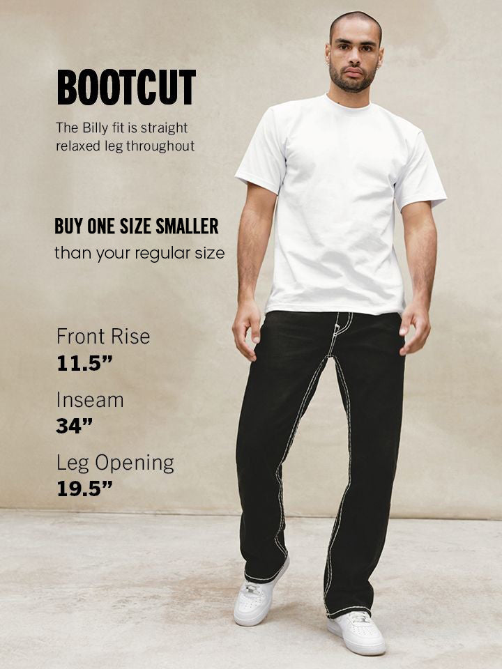 TRUE RELIGION Men BILLY SN Light Blue Jeans