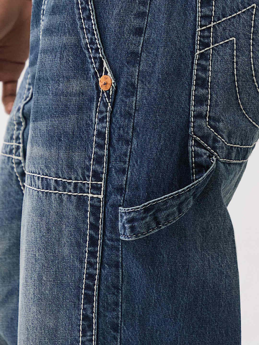 TRUE RELIGION Men VINNY SN Light Blue Jeans