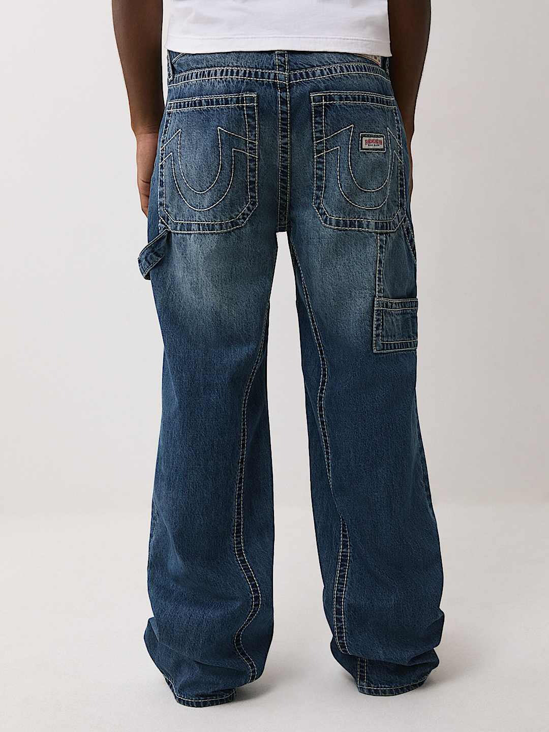 TRUE RELIGION Men VINNY SN Light Blue Jeans