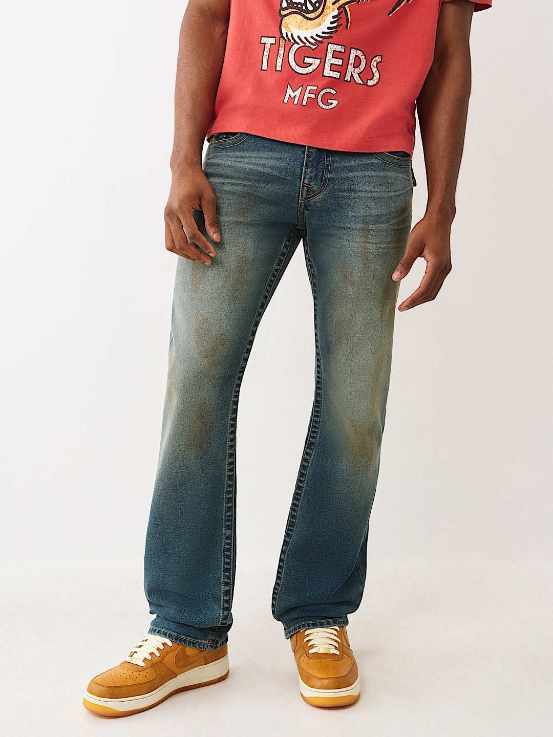 TRUE RELIGION Men RICKY SN Blue Jeans