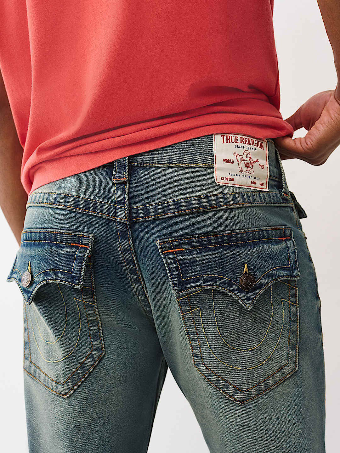TRUE RELIGION Men RICKY SN Blue Jeans