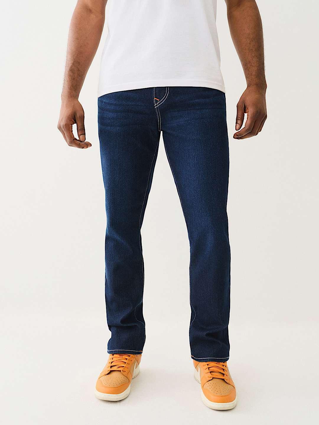 True Religion Men SN Geno Slim Fit Dark Wash Jeans