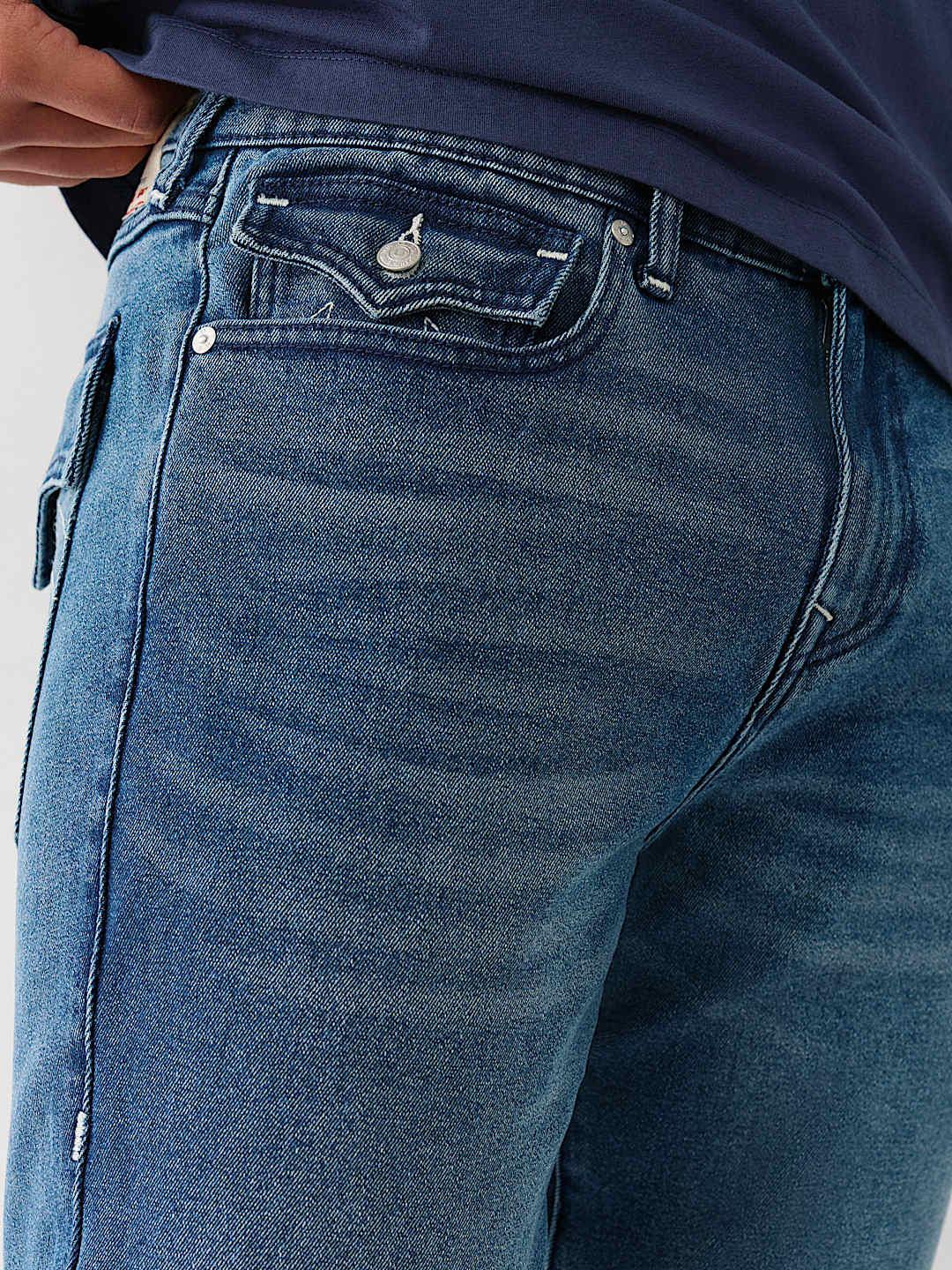 True Religion Men SN Rocco Slim Fit Medium Wash Jeans