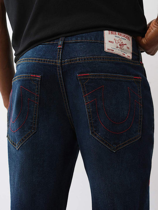 TRUE RELIGION Men GENO SN Navy Blue Jeans