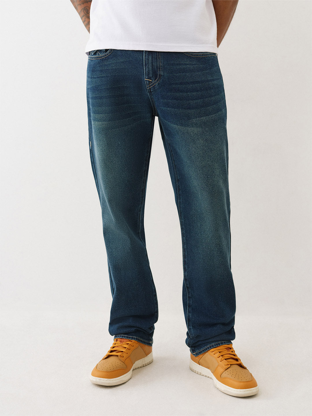 TRUE RELIGION Men Ricky SN Blue Jeans