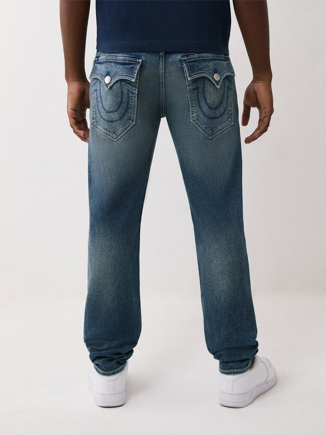 TRUE RELIGION Men Blue SN Slim Fit Jeans