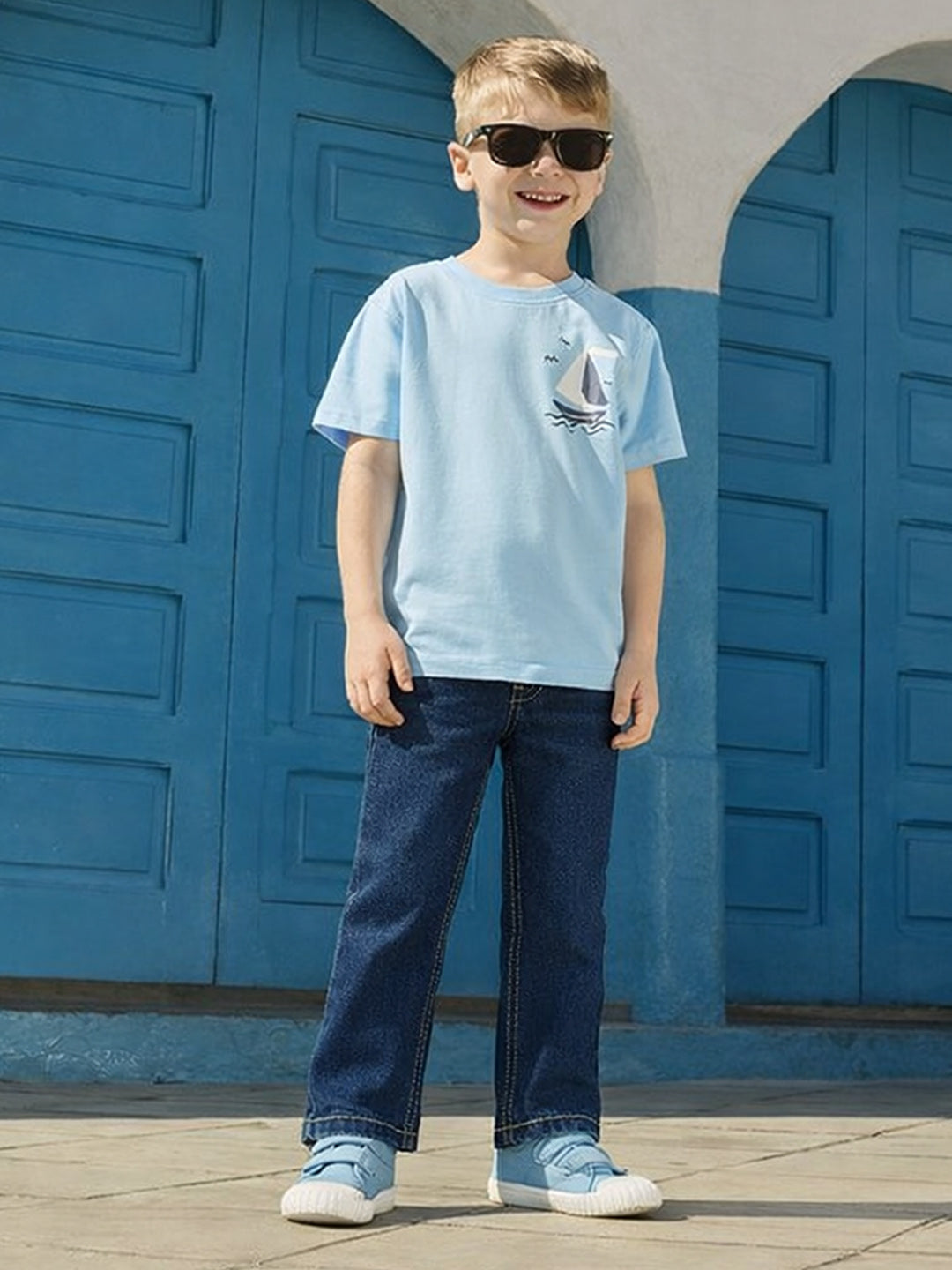 Blue Giraffe Boys Blue Jeans