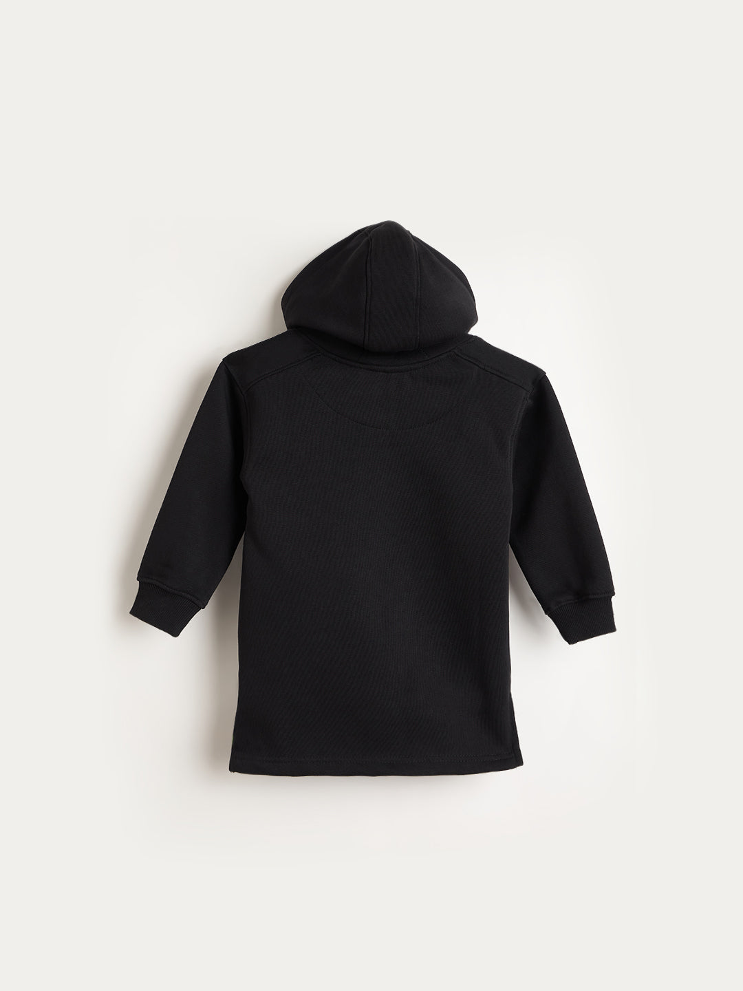 Blue Giraffe Girls Regular Fit Black Logo Sweatshirt