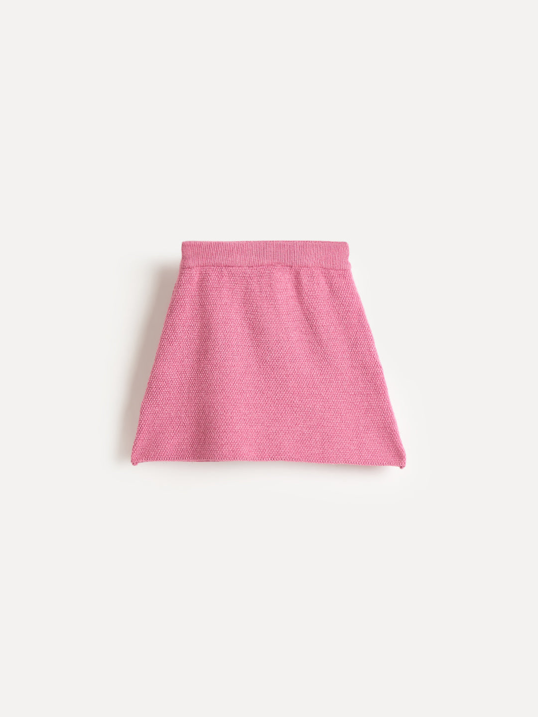 Elle Girls Pink Embroidered Mini Skirt