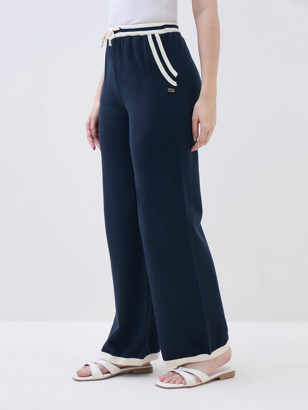 ELLE Women Blue Regular Fit Sweatpant