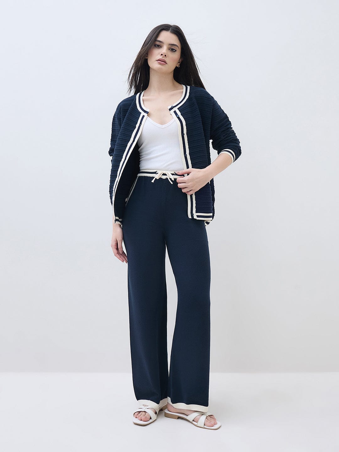 ELLE Women Blue Regular Fit Sweatpant