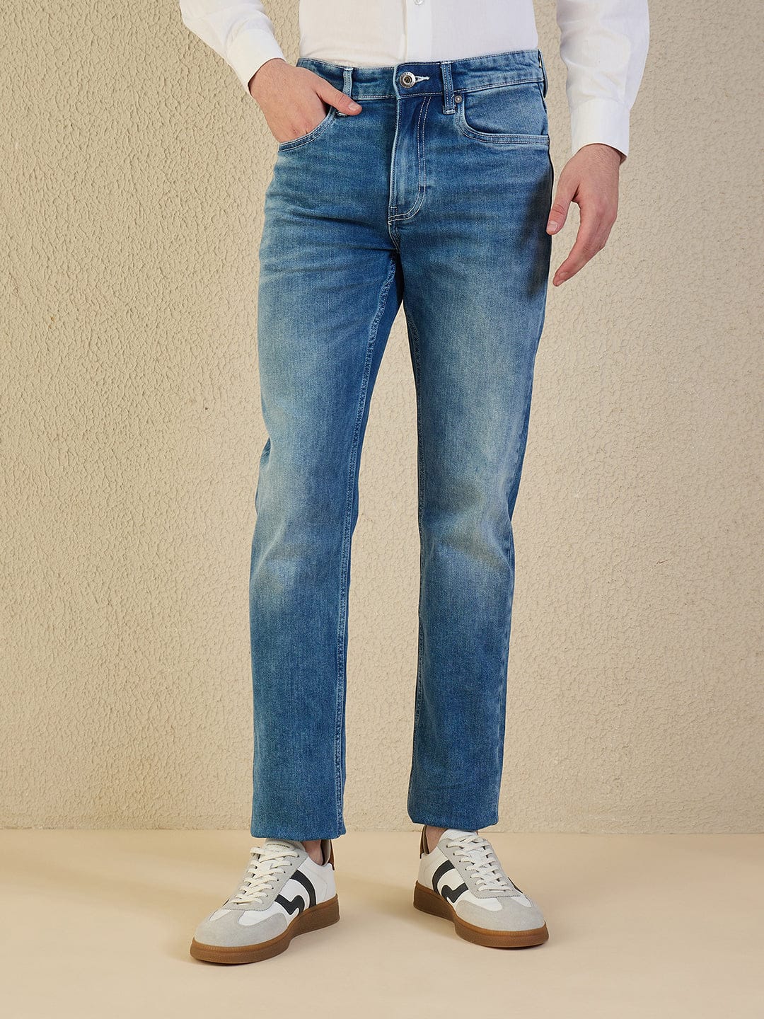 ICONIC Men Blue Slim Fit Jeans