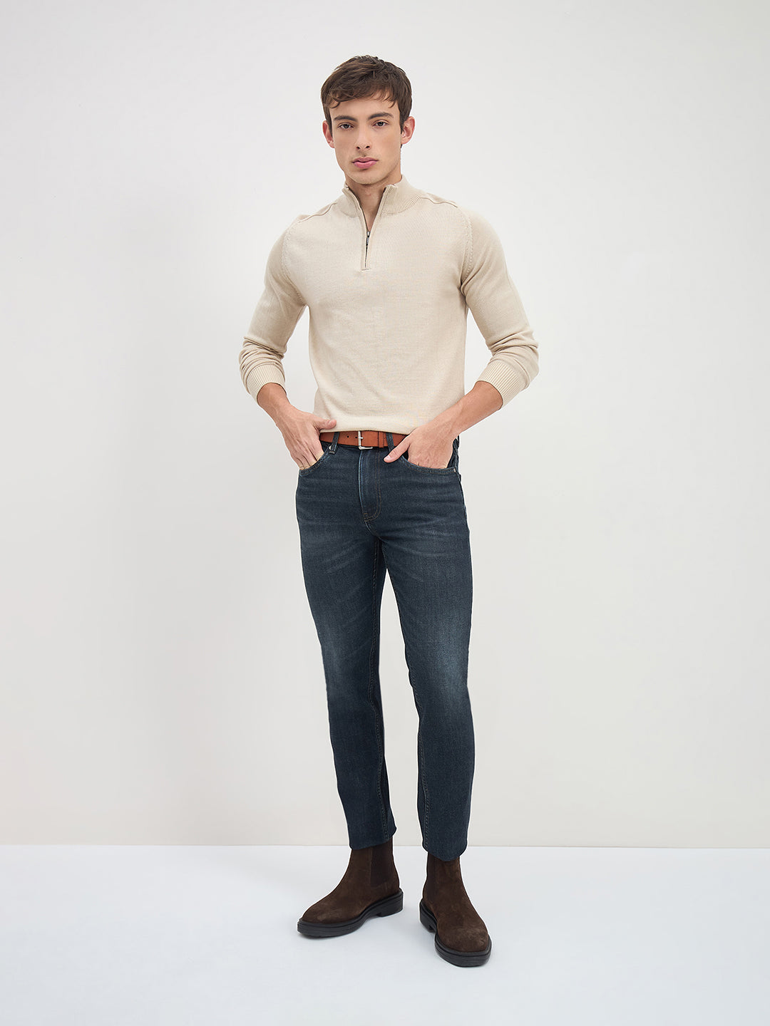 ICONIC Men Blue Slim Fit Jeans