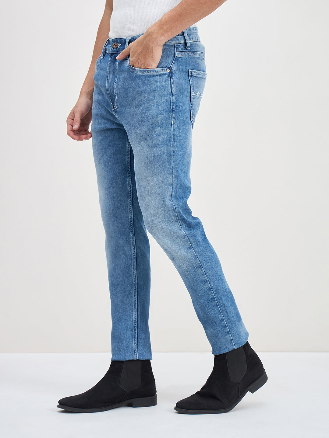 ICONIC Men Blue Slim Fit Jeans