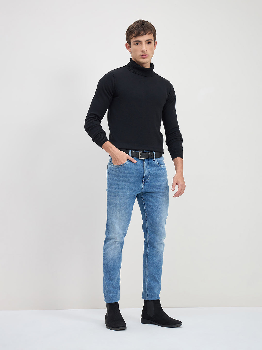 ICONIC Men Blue Slim Fit Jeans