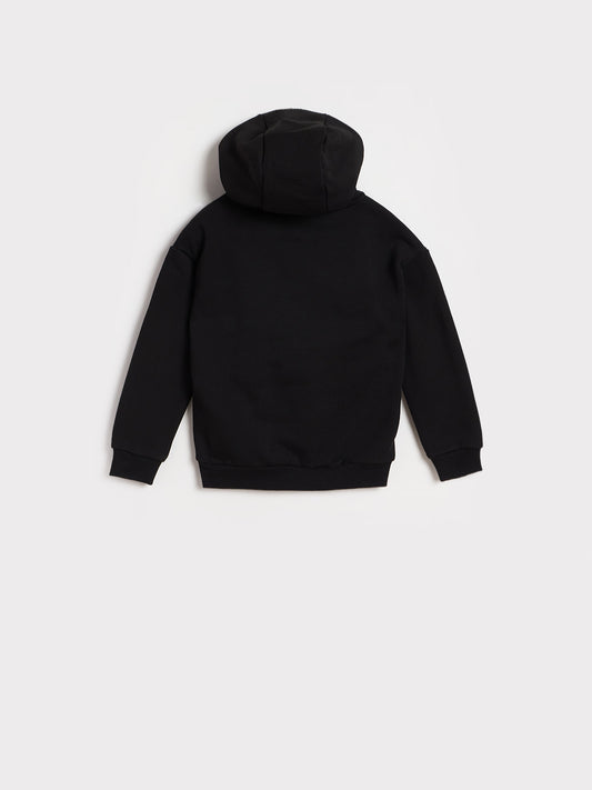 Antony Morato Boys Graphic Black Hoodie