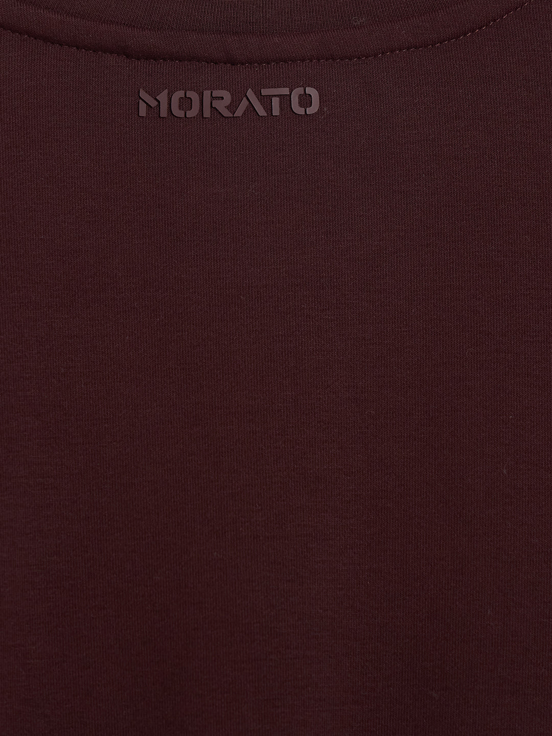 ANTONY MORATO Boys Maroon Embroidered Sweatshirt