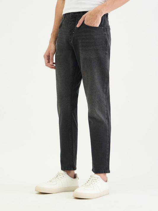 Antony Morato Men Slim Fit Black Solid Jeans