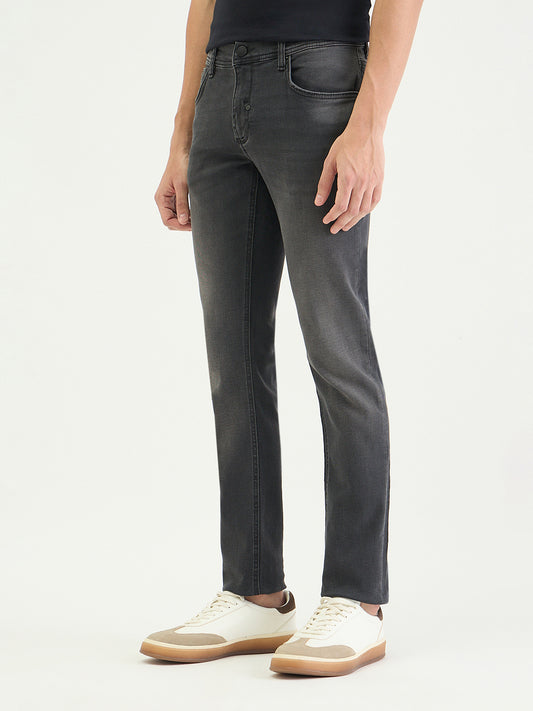 Antony Morato Men Super Skinny Fit Grey Solid Jeans