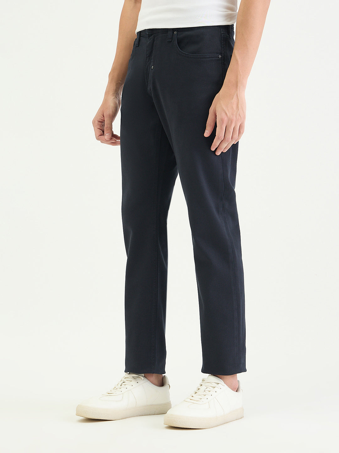 Antony Morato Men Tapered Fit Dark Indigo Solid Jeans