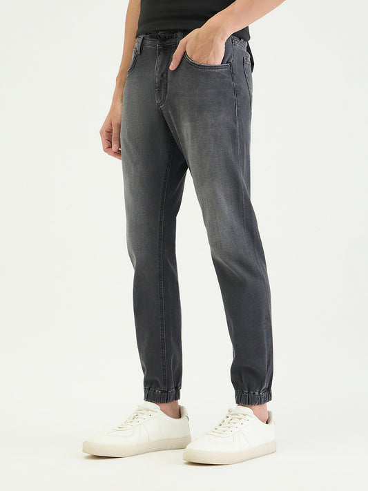 Antony Morato Men Skinny Fit Charcoal Grey Solid Jeans