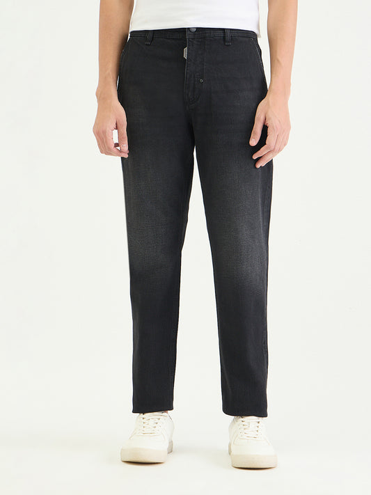 Antony Morato Men Slim Fit Black Solid Jeans