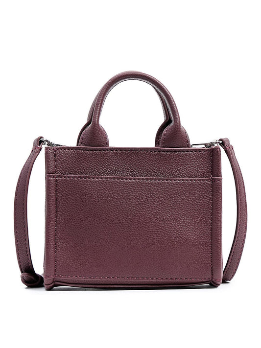 DKNY Women Wine Logo Mini Cross Body Bag