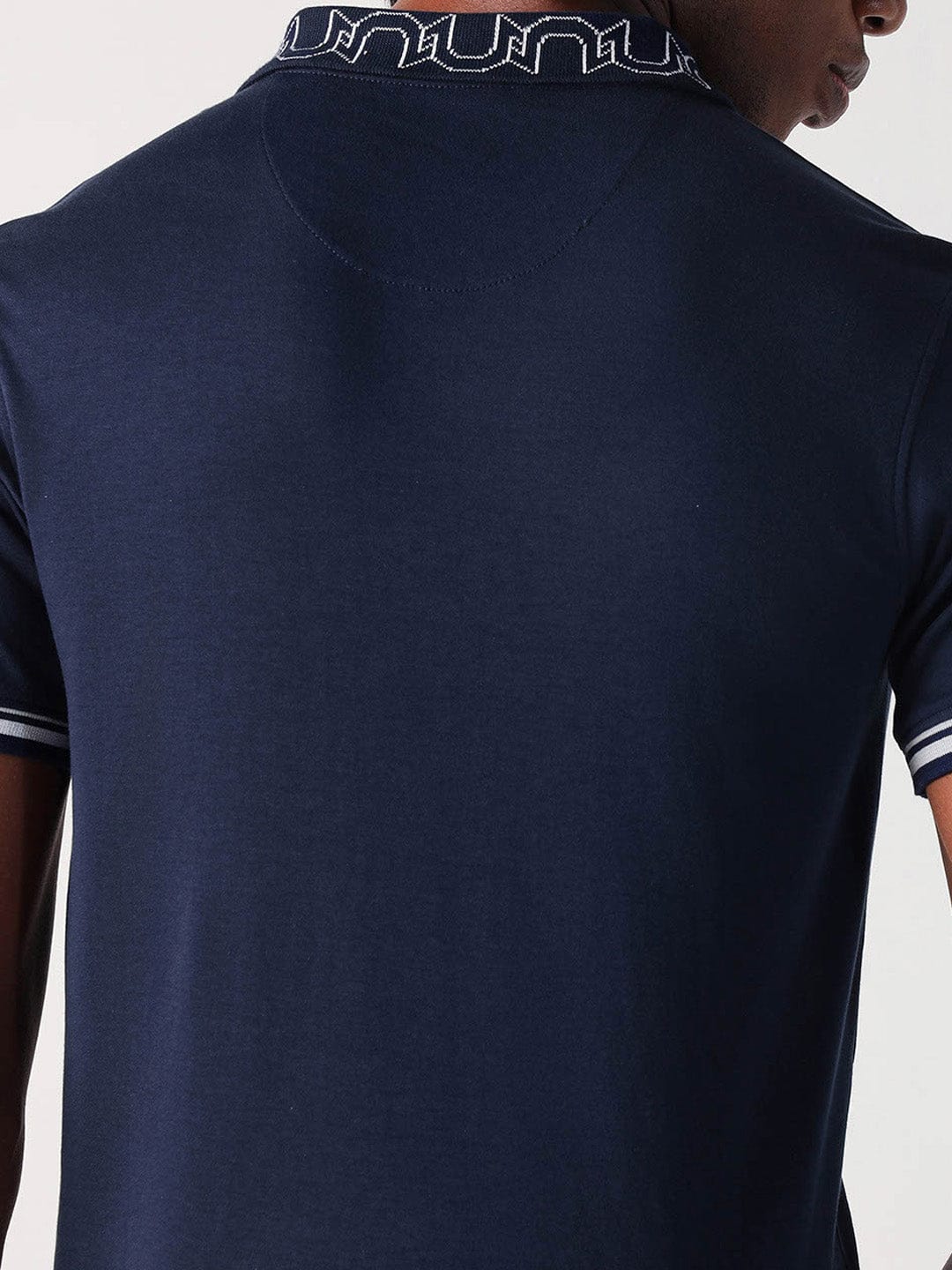 Shop True Religion Men Blue Solid Polo Tshirt Online – Iconic India