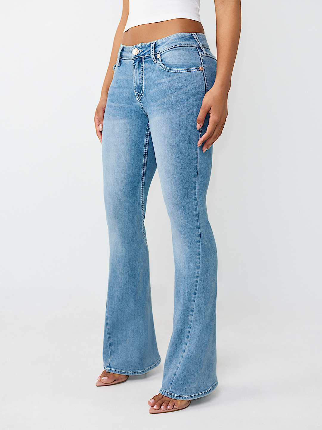 True Religion Blue Joey Big T Women Jeans