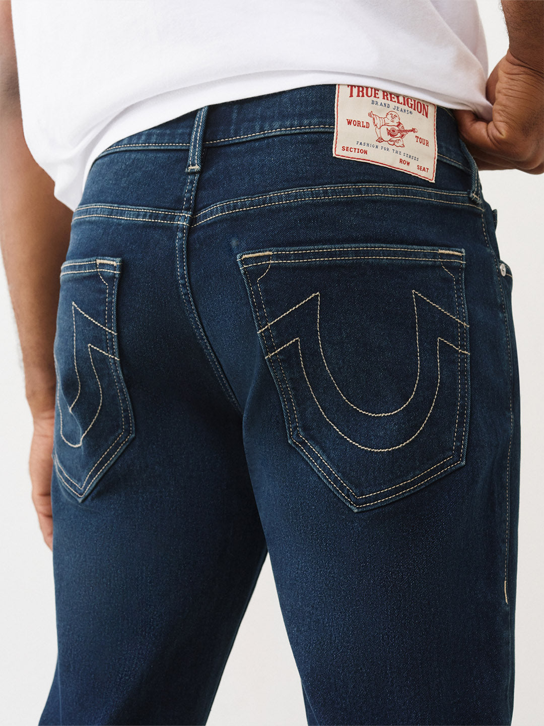 TRUE RELIGION Men Blue RICKY SN Slim Fit Jeans