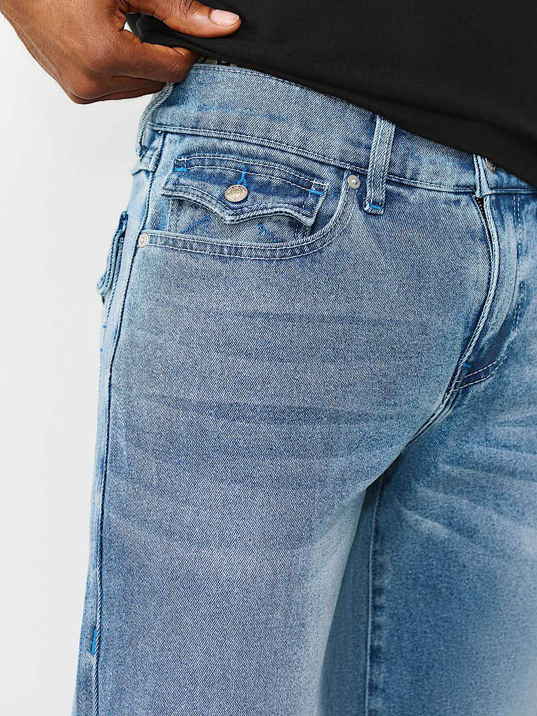 True Religion Blue Stretchable Geno SN Men Jeans