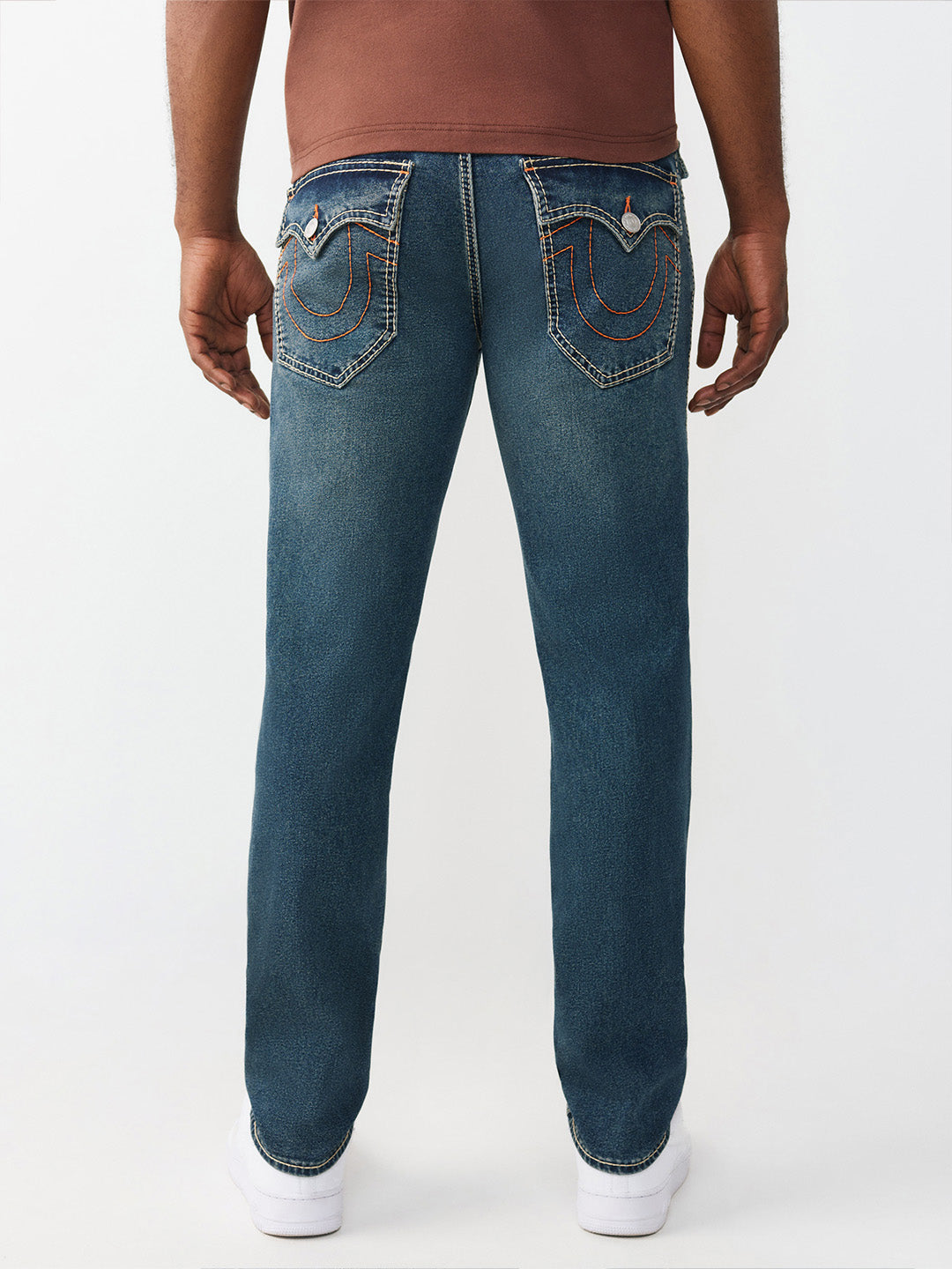 True Religion Blue Geno Big T Men Jeans