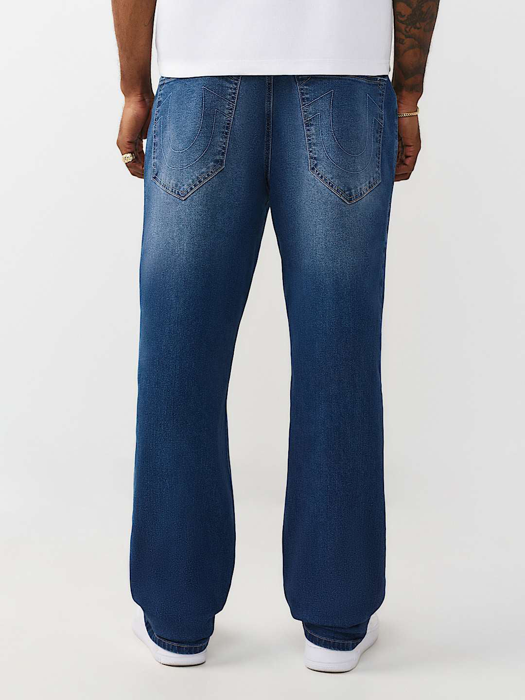True Religion Blue Bobby Solid Men Jeans