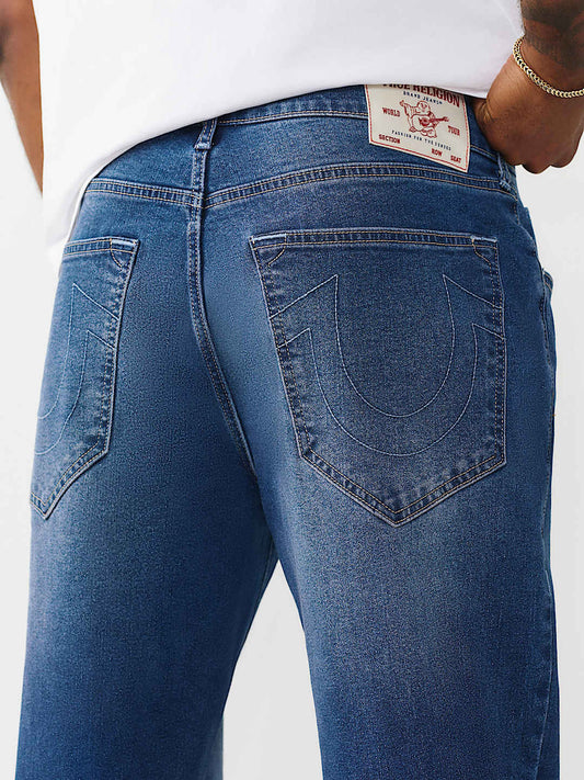 True Religion Blue Bobby Solid Men Jeans
