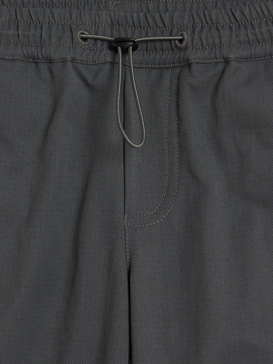 Blue Giraffe Boys Solid Grey Jogger